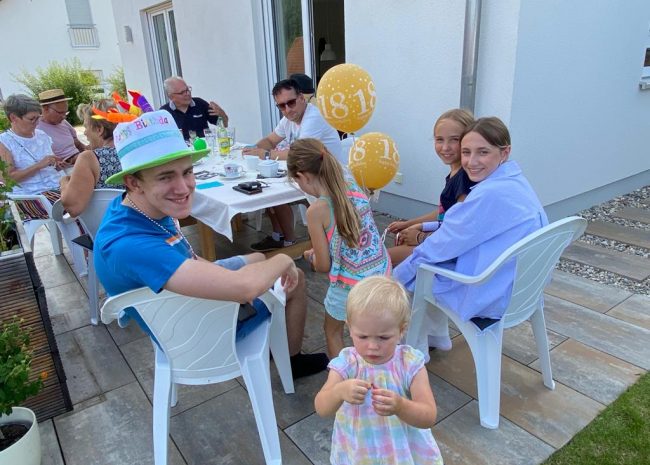 Daniel wird 18 Jahre